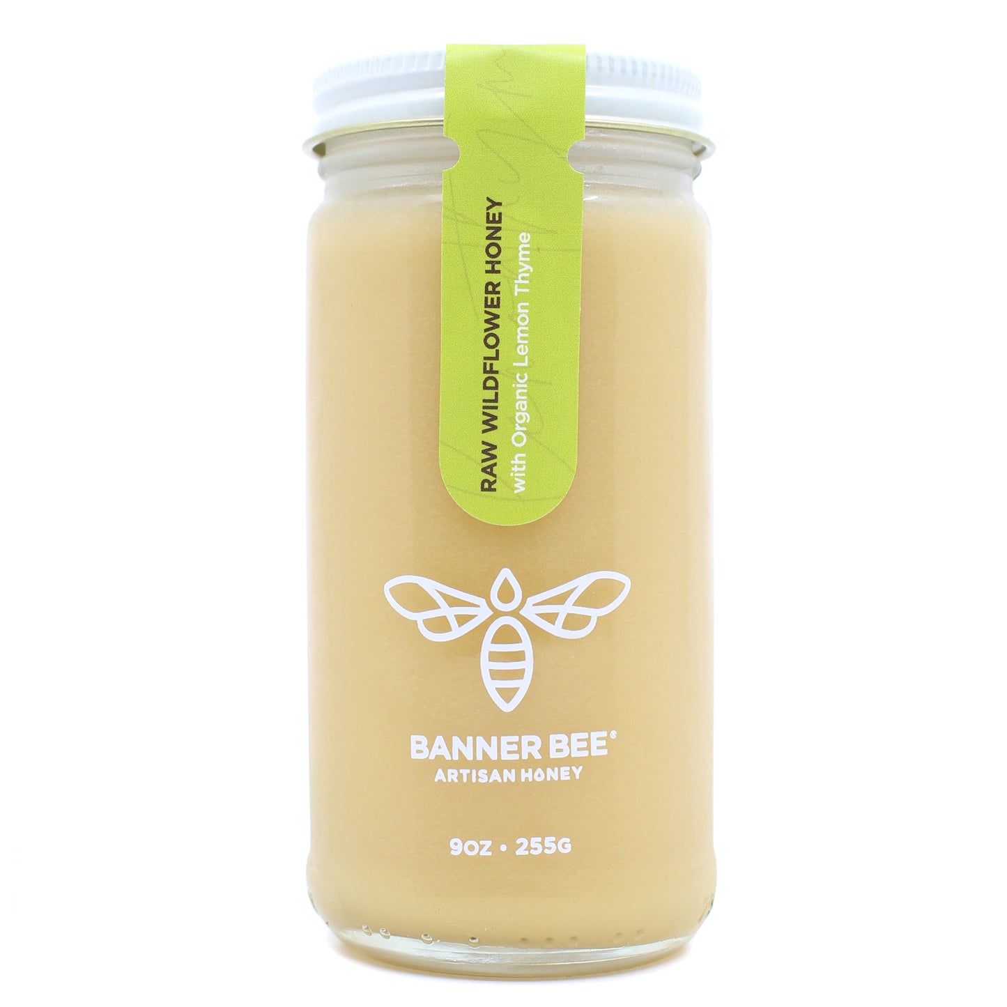 Lemon Thyme Infused Raw Honey - Single jar - Infused/Enriched Honey