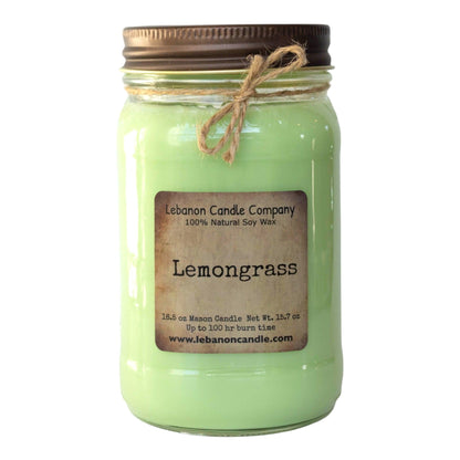 Lemongrass Candle - - Candles & Melts