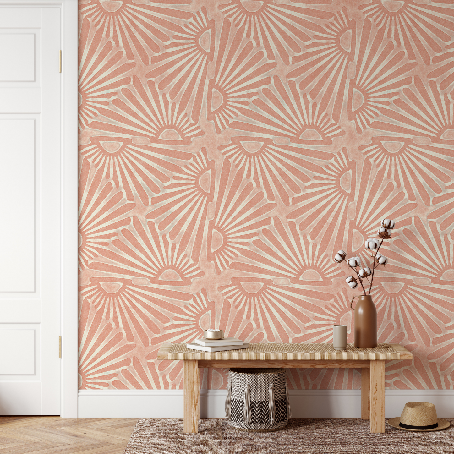 Lena Wallpaper- WALL BLUSH- {{Product type}}
