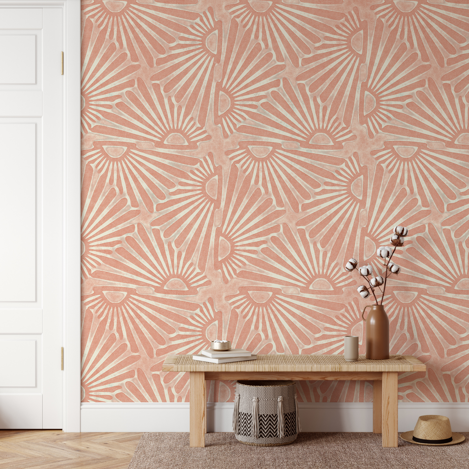 Lena Wallpaper- WALL BLUSH- {{Product type}}