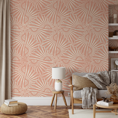 Lena Wallpaper- WALL BLUSH- {{Product type}}