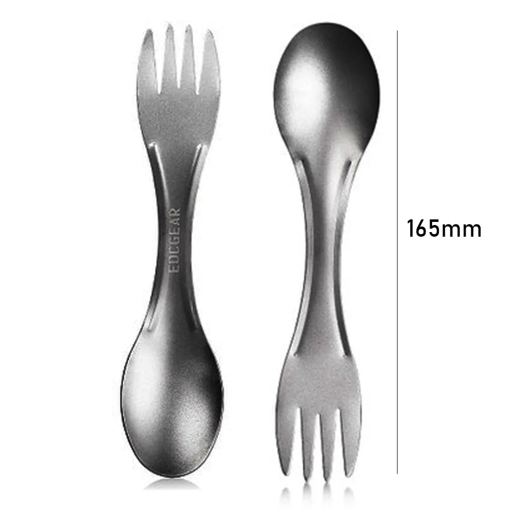 Ultralight Long Handle Spoon Fork