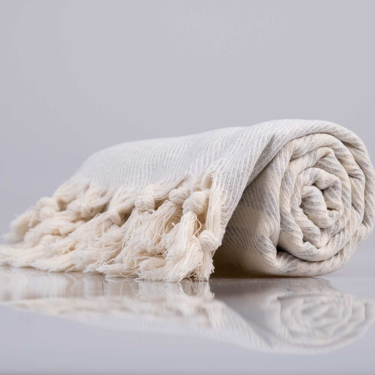 Bora Peshtemal - Light Gray - Towels