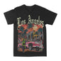 Low Rider Zombie "Los Angeles" Graphic Tee - Black -