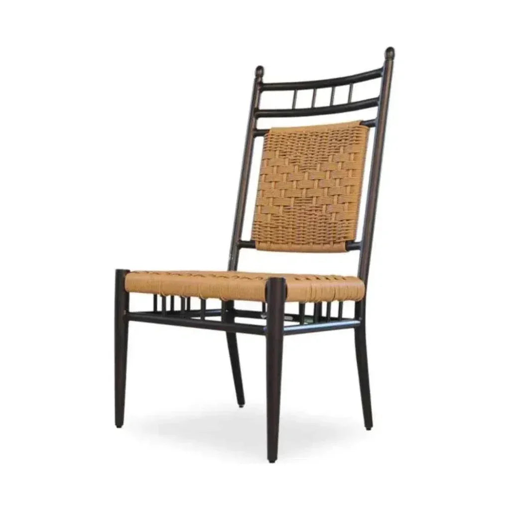 Low Country Dining Chair Premium Wicker Furniture- LOOMLAN- {{Product type}}