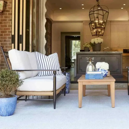Low Country Loveseat Premium Wicker Furniture- LOOMLAN- {{Product type}}