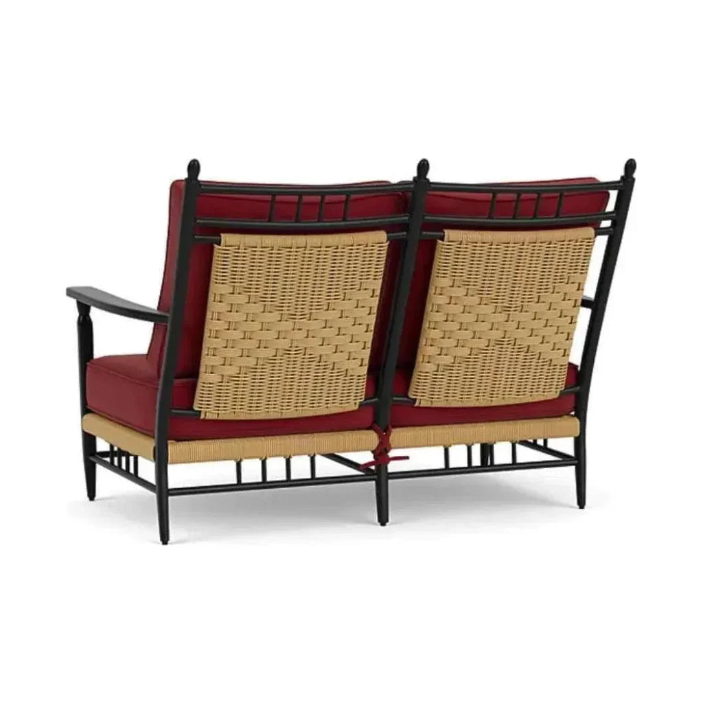Low Country Loveseat Premium Wicker Furniture- LOOMLAN- {{Product type}}