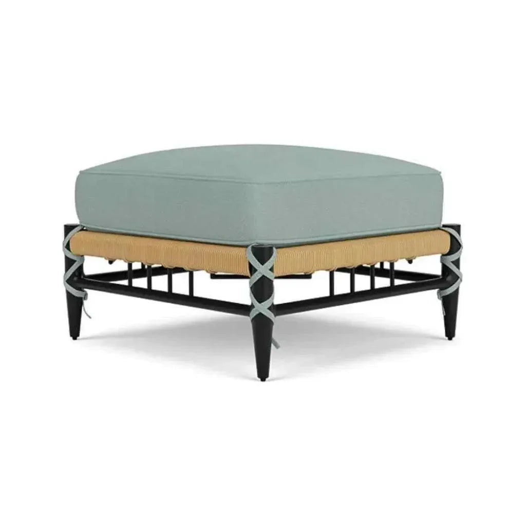 Low Country Ottoman Premium Wicker Furniture- LOOMLAN- {{Product type}}