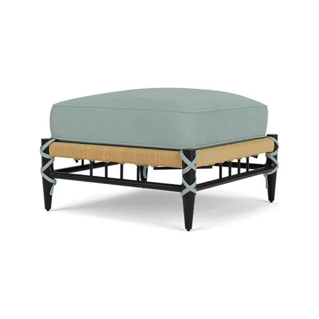 Low Country Ottoman Premium Wicker Furniture- LOOMLAN- {{Product type}}