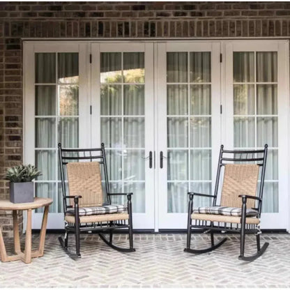 Low Country Porch Rocker Premium Wicker Furniture- LOOMLAN- {{Product type}}