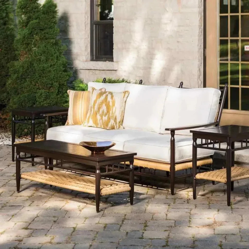 Low Country Sofa Premium Wicker Furniture- LOOMLAN- {{Product type}}