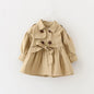 Baby Girl Spring Coat Khaki 4T