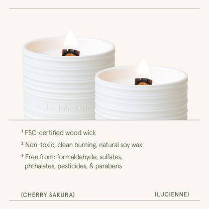 Lucienne - Cherry Sakura Candle - - candle