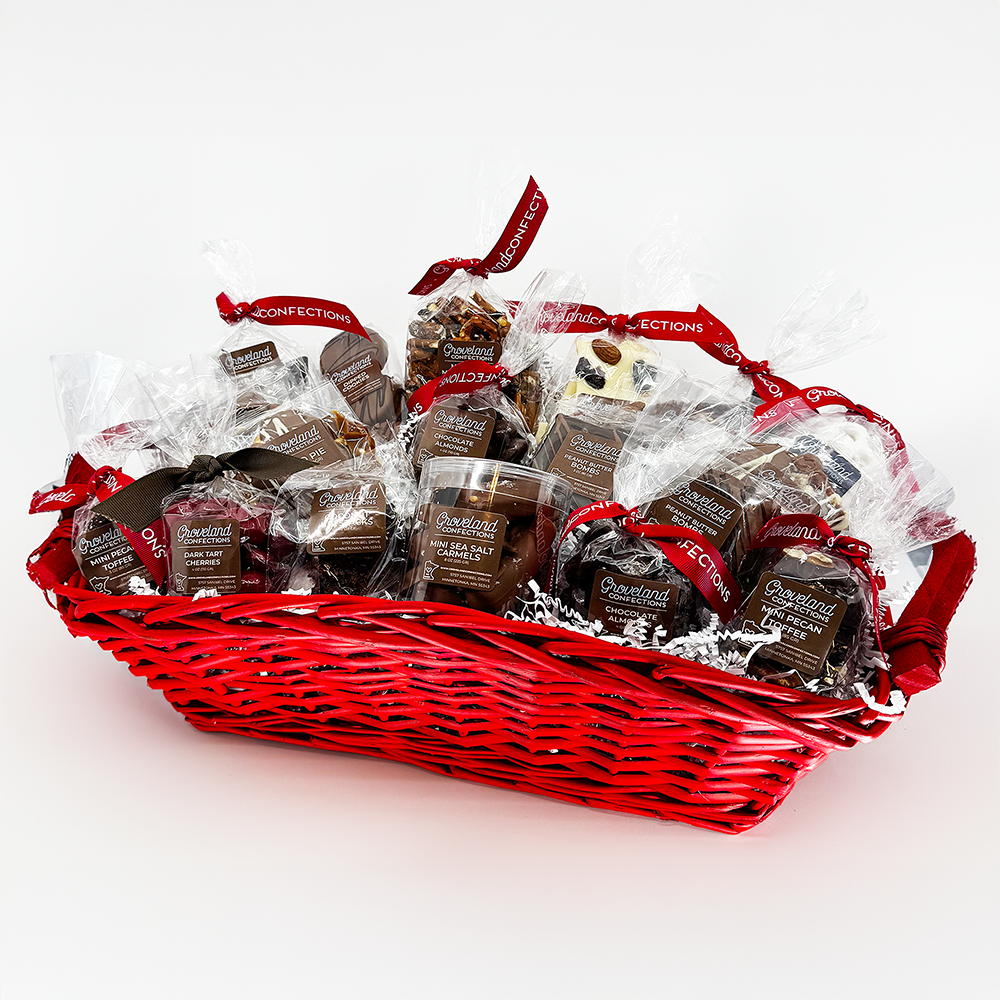 Luxury Loon Basket - Red -
