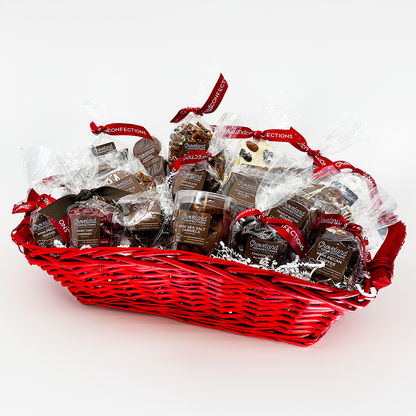 Luxury Loon Basket - Red -
