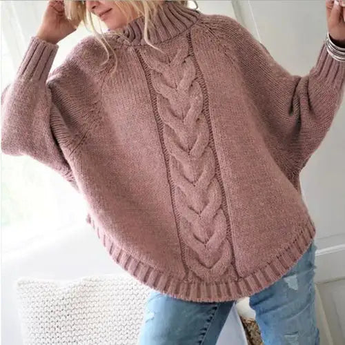 Knitted Casual Women Sweater