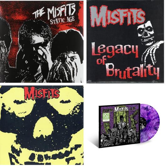 Misfits - Legacy Of Brutality & Collection & Static Age & Earth A.D. / Wolfs Blood (Purple Swirl LP Vinyl) (Rsd Essential) - Default Title - 4150 - Media > Music & Sound Recordings > Records & LPs