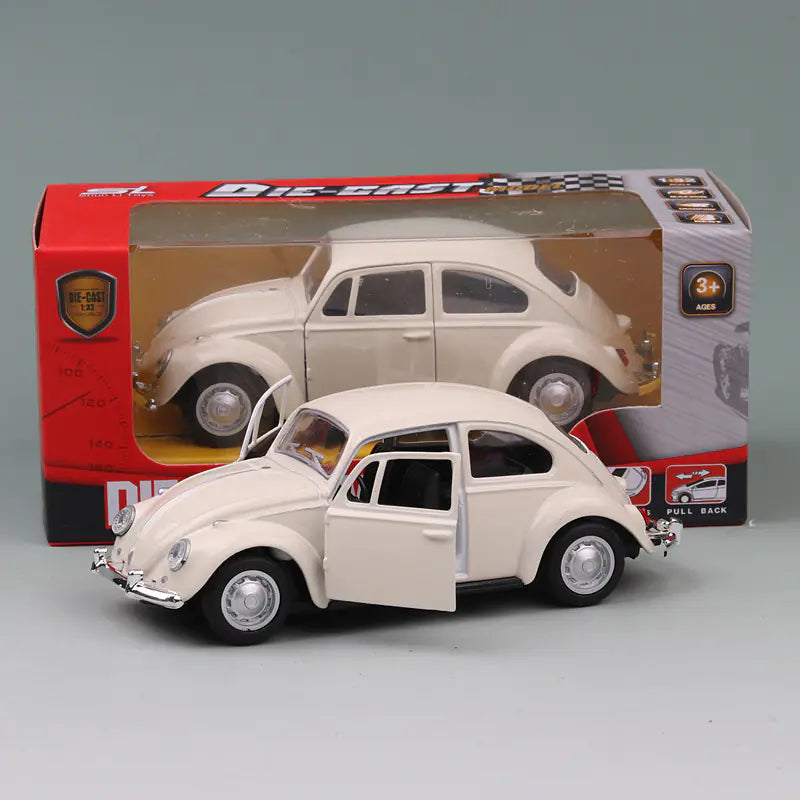 Boxed Volkswagen Beetle Diecast Model Car - Kia Day Design