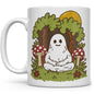 Meditating Ghost Mug - 11oz -