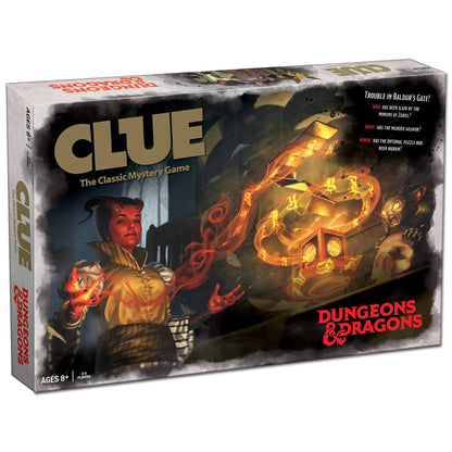 Clue Dungeons & Dragons Collectible Clue Board Game - - game
