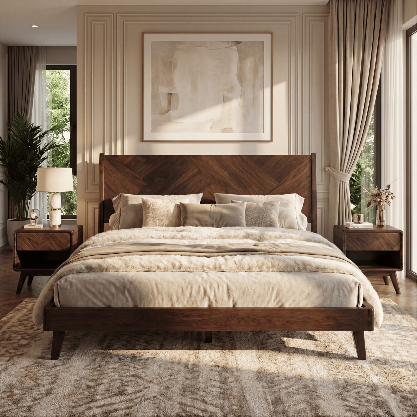 Gazelle Platform Bed Frame - - Bed Frame