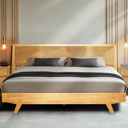 Harmony Solid Wood Bed Frame - - Bed Frame
