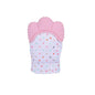 Baby Teething Mitten Pink