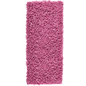 Tache Cotton Chenille Hot Pink Shag Area / Bathroom Rug (MATP) - Pink 31 x 96 - Rug