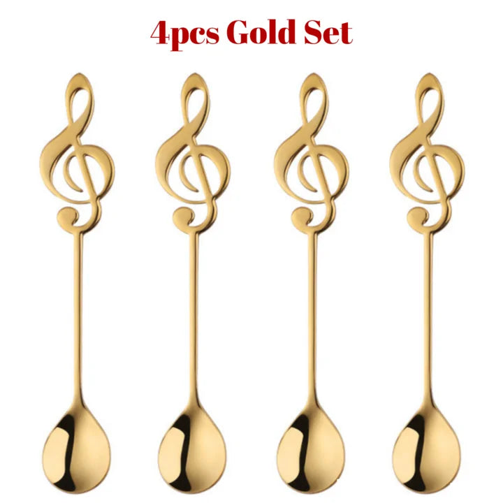 Musical Note Coffee Spoons - Kia Day Design