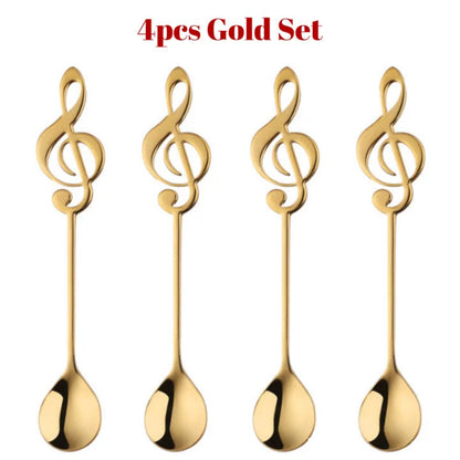 Musical Note Coffee Spoons - Kia Day Design