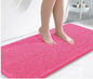 Long Chenille Non-Slip Floor Mat - Rose Red 50X80 - rug
