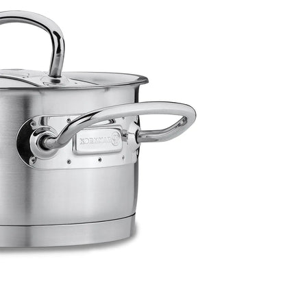 Korkmaz Proline 16x7.5 cm Short Pot Pan A1168 Kia Day Design