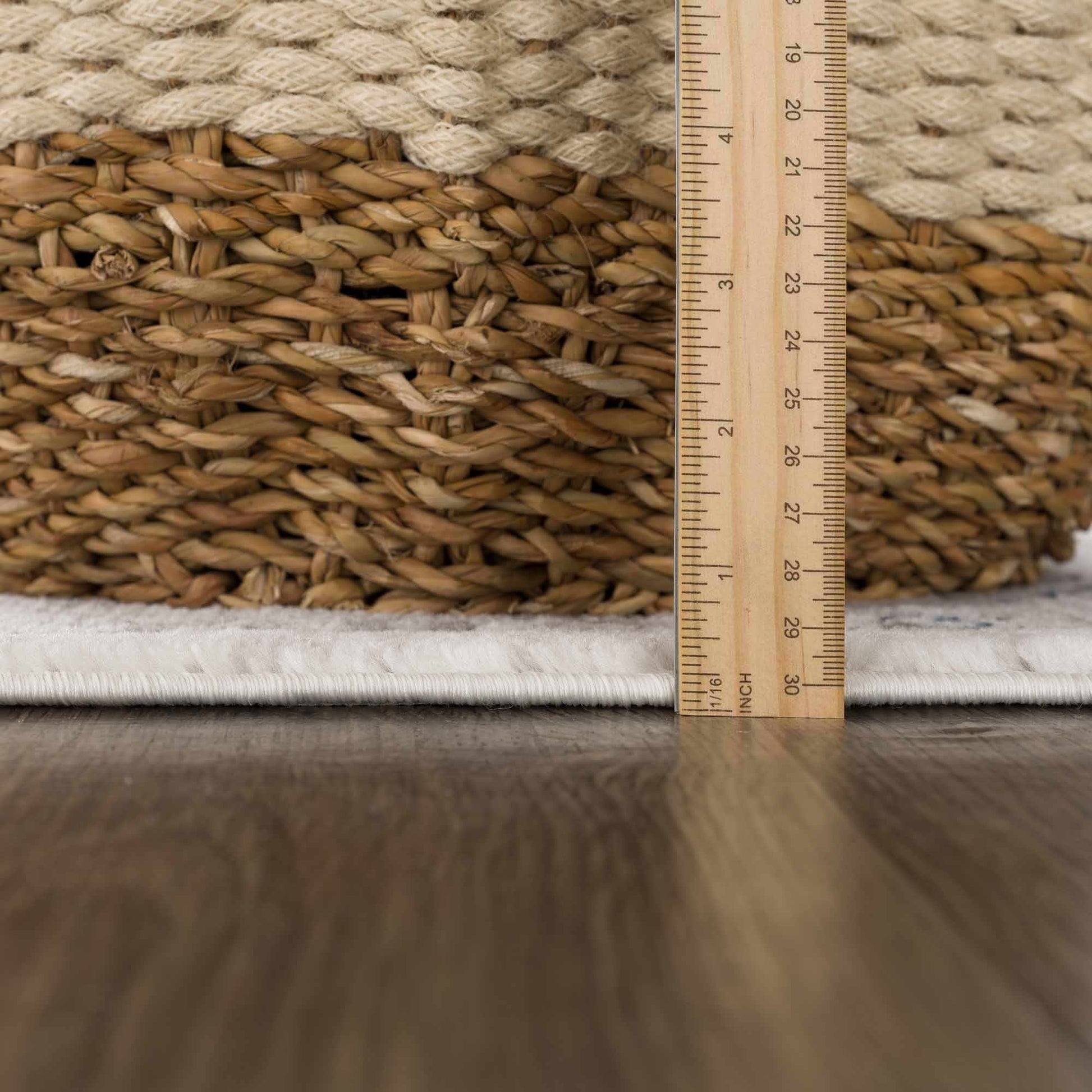 Buenaventura Cream & Navy Area Rug - - Rugs