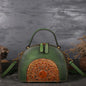 Vintage Genuine Leather Crossbody Handbag (One Piece)