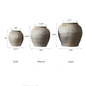 Round Earthenware Pot - Large -