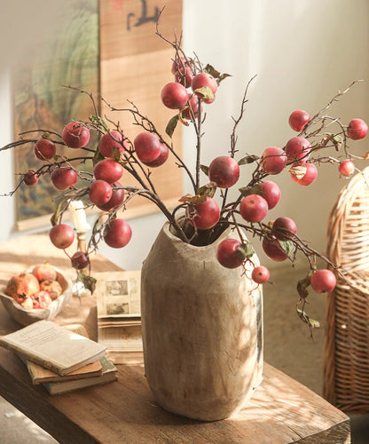Homestead Solid Wood Décor Vase - -