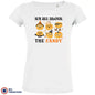 It's All About The Candy Halloween Women's Organic Cotton Tee - White - Women's T-Shirt