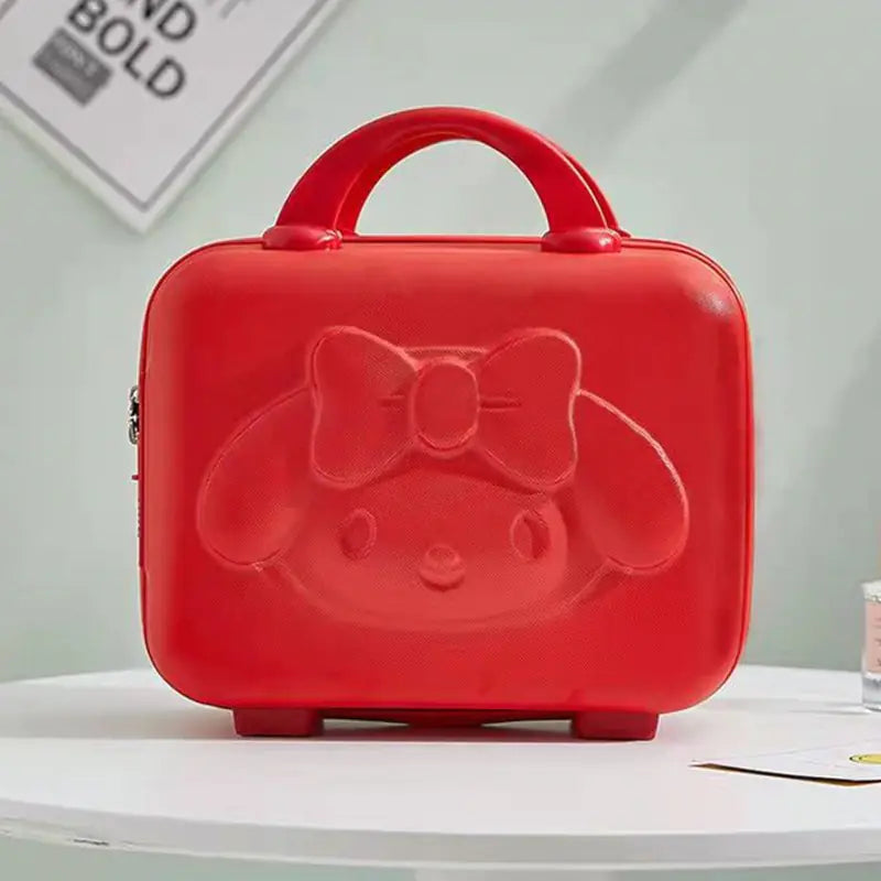 Luxury Cartoon Bear Travel Suitcase for Kids (14-Inch) - Kia Day Design