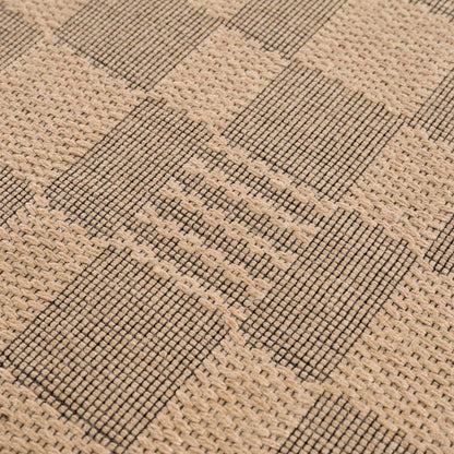 Nairi Checkered Washable Jute Rug - - Rugs
