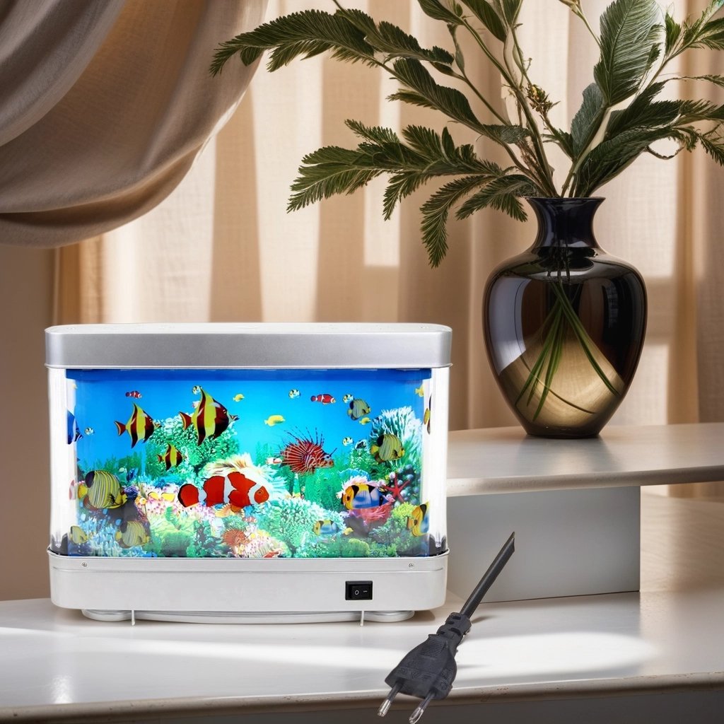 Virtual Ocean LED Table Lamp