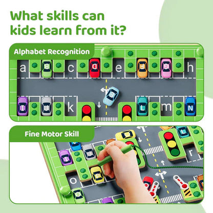 Montessori Vehicle Maze Board Kia Day Design