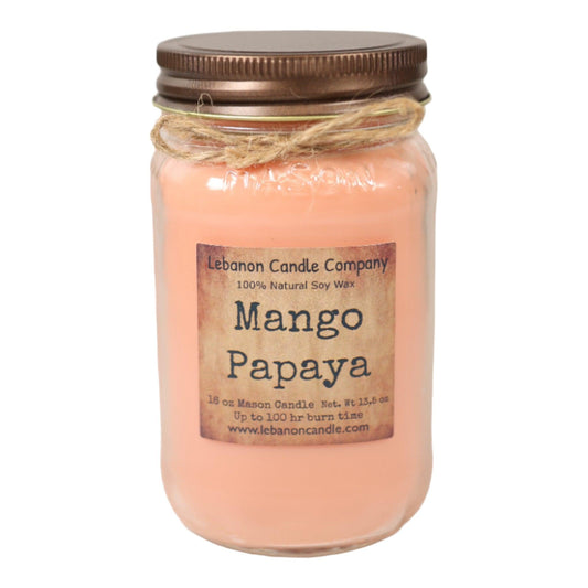 Mango Papaya Candle - - Candles & Melts