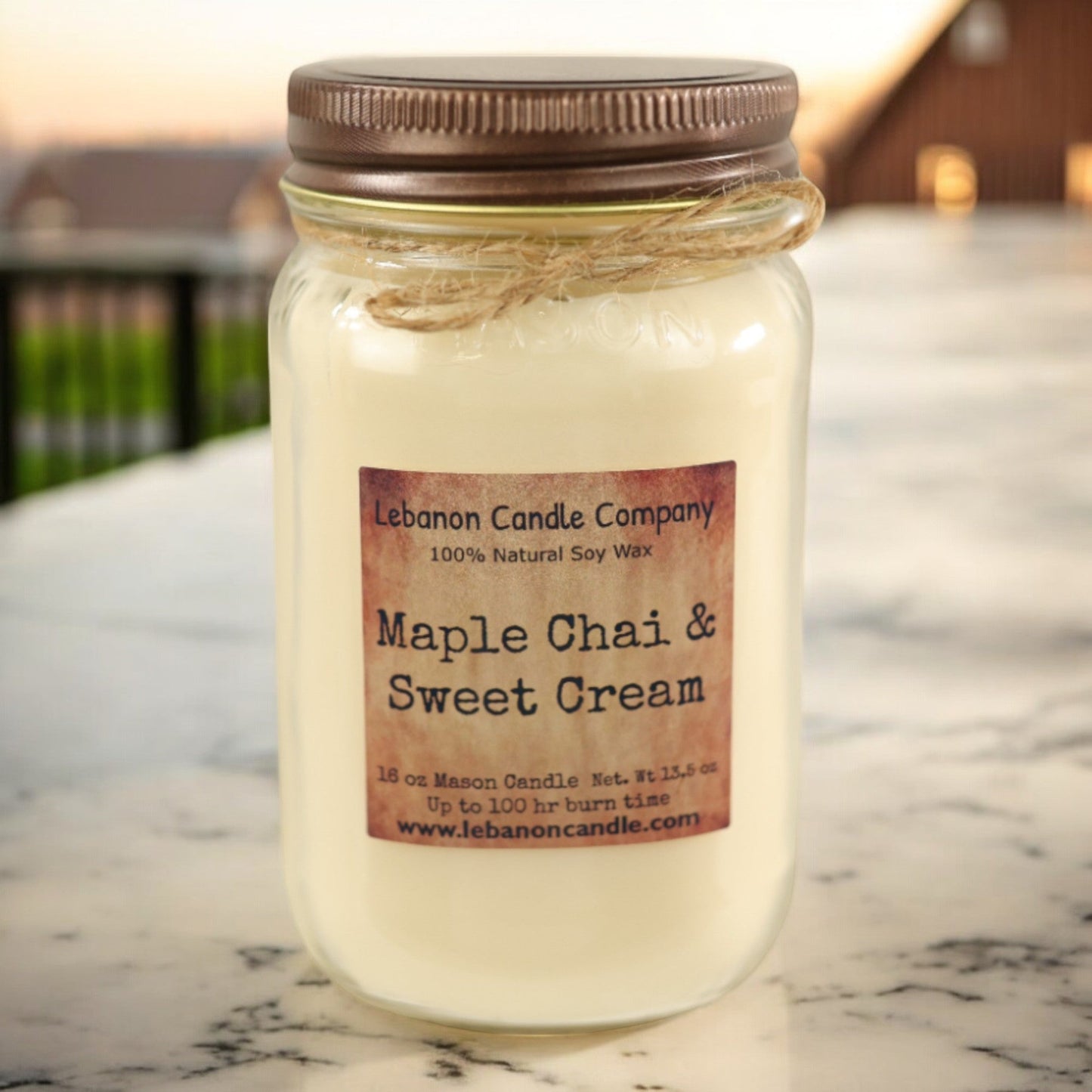 Maple Chai & Sweet Cream Candle - - Candles & Melts