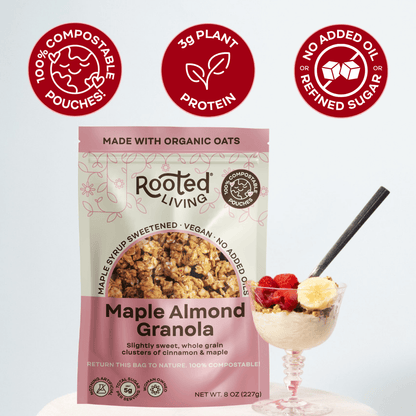Maple Almond Granola - - Granola