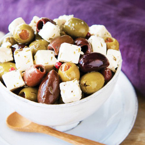 DiVina Marinated Feta & Olives- Keystone Cheese- {{Product type}}