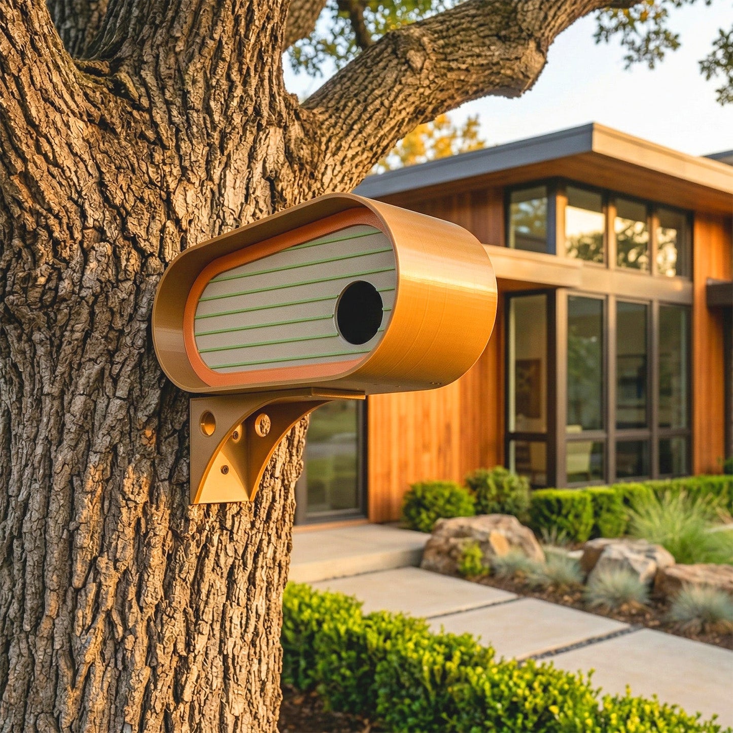 Mid-Century Birdhouse | The Oransa- Active Doodie Gear­®- {{Product type}}