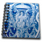 3dRose Blue and White Delft Dutch Vintage Art Cupid Angels Crowning... - Drawing Books (db-371800) - Mini Notepad 4 x 4 inch - Drawing Book