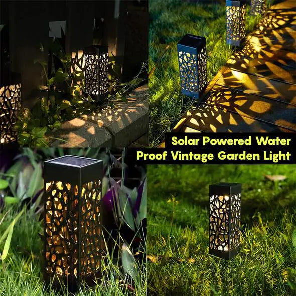 Vintage Solar-Powered Light