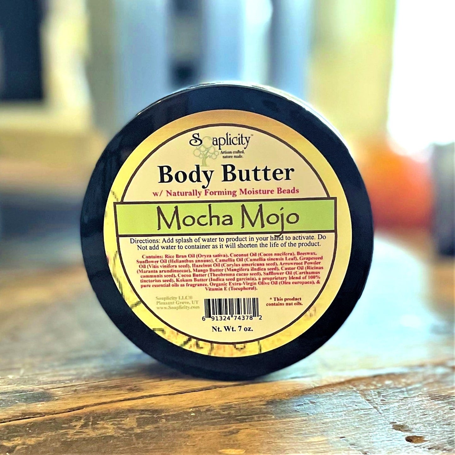 Mocha Mojo Body Butter with Natural Caffeine - - Body Butter