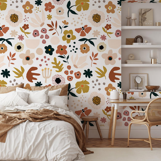 Mila Wallpaper - Peel & Stick LUXE - Wallpaper